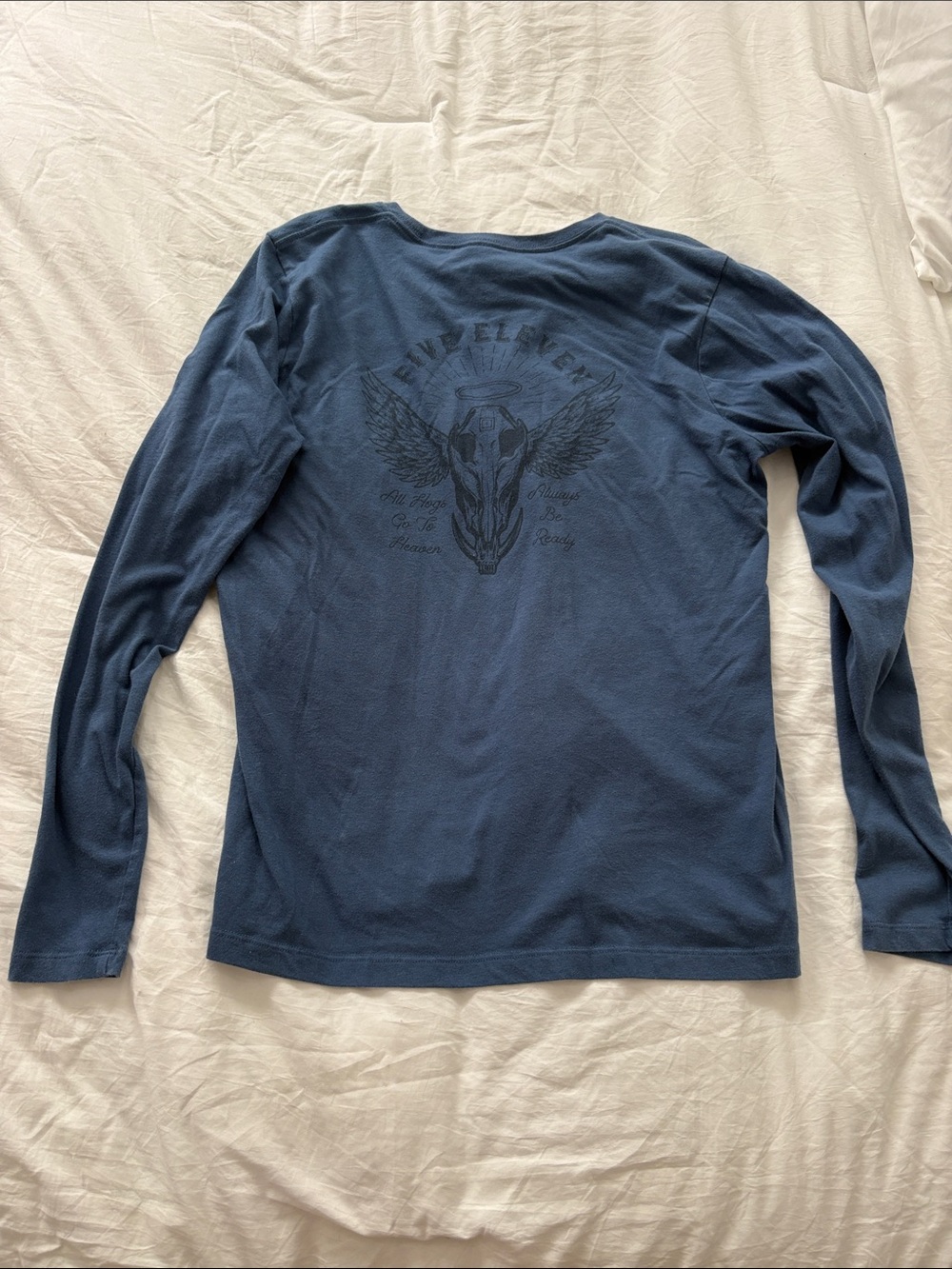 5.11 Tactical Long Sleeve Graphic Tee - Navy